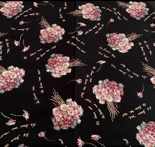 Vintage rayon challis - challis, he