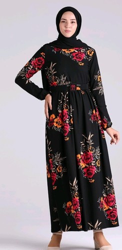Floral boho maxi - boho, dress