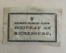 Ex-libris SOTIVEAU DE