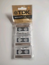 TDK MC60 Microcassette Tapes