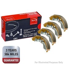 Apec Brake Shoe Rear Fits Kia