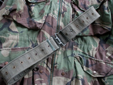 real BRITISH ARMY / PARACHUTE REGIMENT ISSUE 58 PATTERN WEBBING BELT falklands