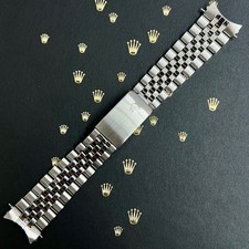 Rolex Datejust 1985 20mm Men's Jubilee Bracelet Steel Band 62510H Ref 1601