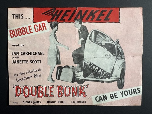 Heinkel bubble car 1961 - car,