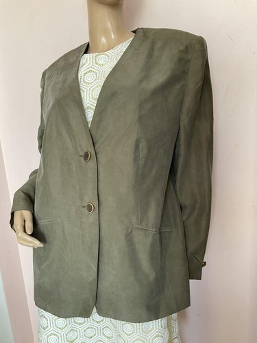 Women gerry blazer khaki - blazer, silk