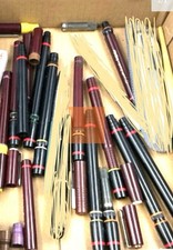 Rotring Pens  Isograph Rapidograph Micronorm Spare Repair 10+ Nibs Parts Artists