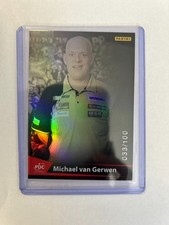 069 PANINI PREMIER LEAGUE DARTS 2025 MICHAEL VAN GERWEN  PARALLEL 33/100.