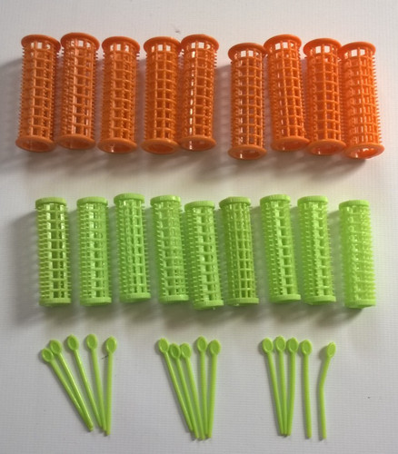 Vintage hair curlers rollers - curlers,