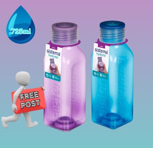 Sistema hydrate 725ml square - *sistema,