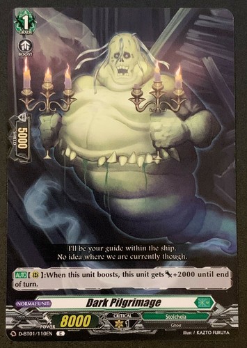 Dark pilgrimage bt01 110en - dark, d-bt01/110en