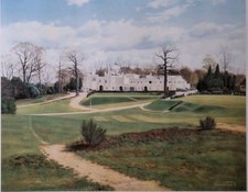 "The Wentworth Club" by Graeme W. Baxter 1994, Print 158/850, 71cm × 80cm, VGC