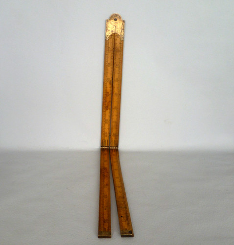 Vintage rabone boxwood - rabone, brass