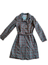 Schumacher Plaid Button Tie