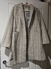 Ladies checkered - beige -