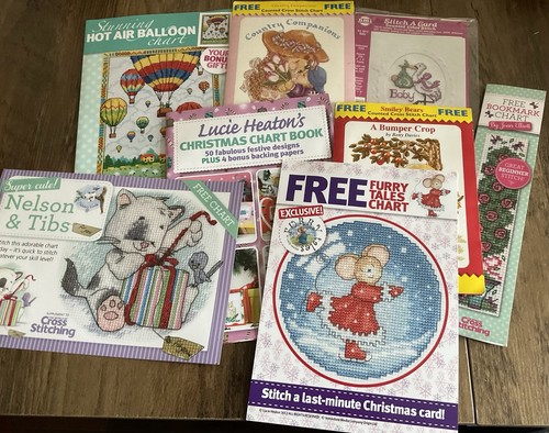 Job lot mainly cross stitch - job, of