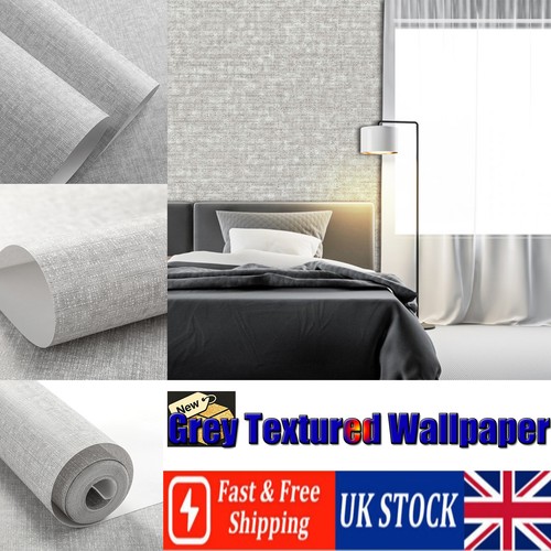 Plain grey textured wallpaper - plain,