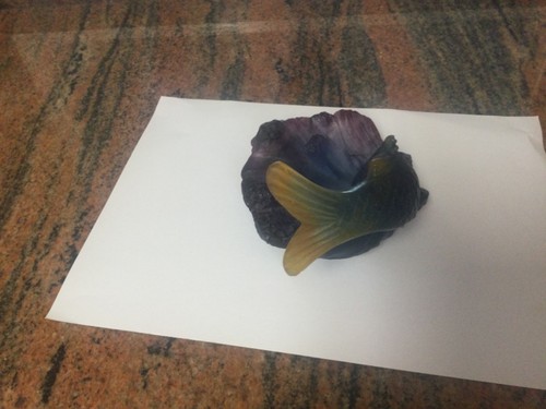 Daum pate verre fish - pate,