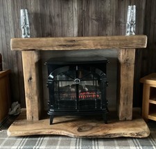 Reclaimed solid oak pitch - solid, oak/pitch