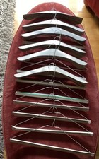 Wire Coat Hangers with Cardboard Mixed Garment Guards/Clothes Protectors x 12