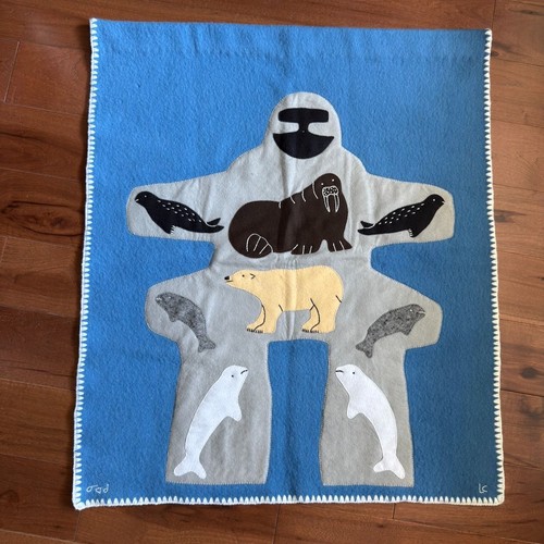 Vintage inuit wool - vintage, felt