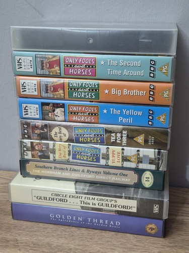 Joblot shows etc on vhs - shows,