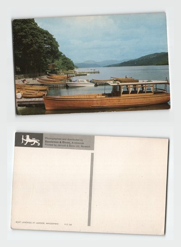 Vintage postcard boat - vintage,
