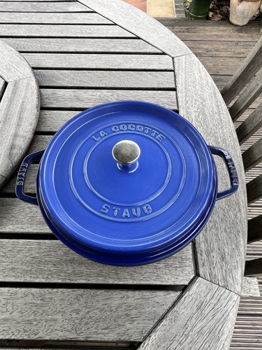 Staub cocotte 26cm blue - staub,