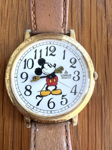 Lorus quartz mickey mouse - lorus,