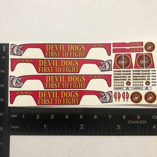 Clear waterslide decal - 1:64,