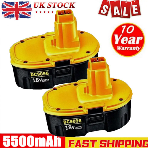 2pack de9098 5ah - battery, for