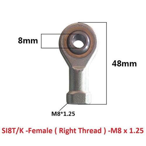 Female male rod end - female, &