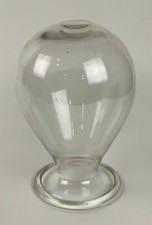 Antique blown glass hat or wig