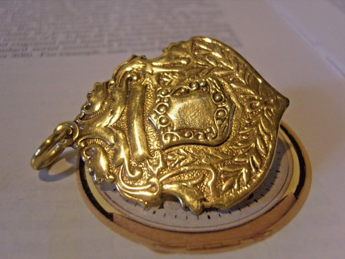 Victorian pocket watch - pocket, chain