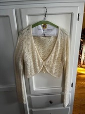 Cream shrug, women's size