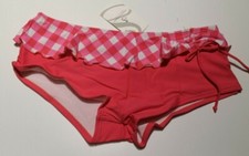 NEW SHERIDYN SWIMWEAR PINK BOYLEG BOYSHORTS BIKINI PANT BRIEF SIZE LARGE FIT 14 