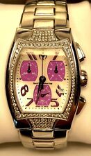 A Simply Stunning Diamond Techno Marine Chronograph Watch. Very Rare.