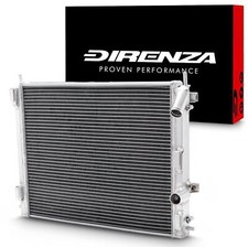 DIRENZA 40mm ALLOY RACE RADIATOR RAD FOR RENAULT CLIO 172 182 2.0 16V NON AC