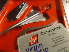 concorde virgin Gemini Jets rare 1:400 model damage to outer tin