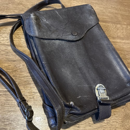 Army surplus leather map pouch - surplus,