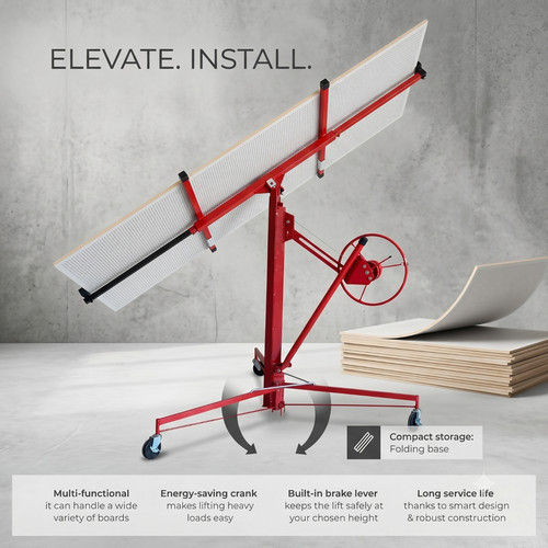 Drywall panel lift hoist - drywall, lift/hoist