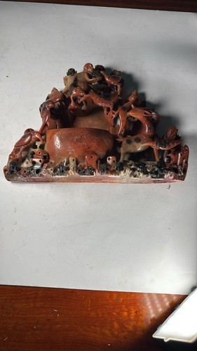 Chinese carved soapstone