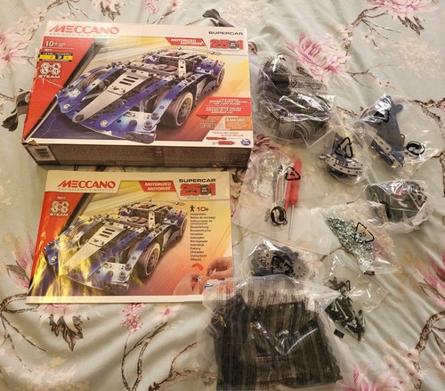 Brand new meccano - brand, in