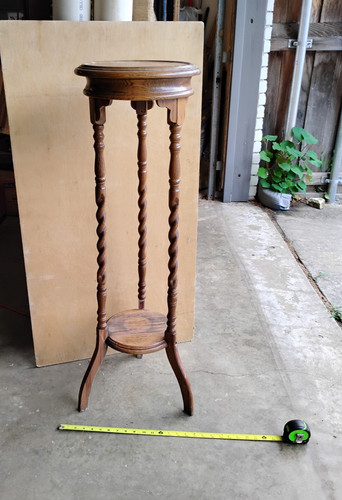 Vintage oak barley - oak, wood