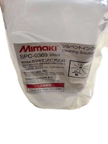 Mimaki cleaning solution kit - mimaki,