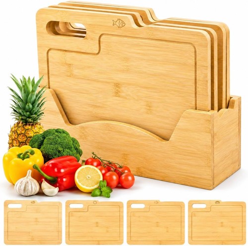 Bamboo chopping board set - chopping,