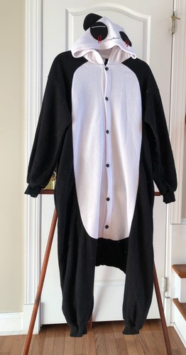 Panda cosplay hooded - panda, fleece