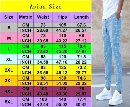 Casual men check - check, trousers