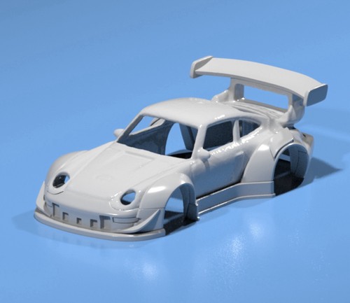 Hot wheels porsche 993 - 993, body