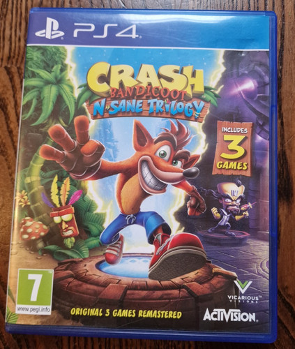 Crash bandicoot sane - n, trilogy