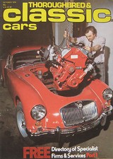Classic Cars 10/1979 featuring
